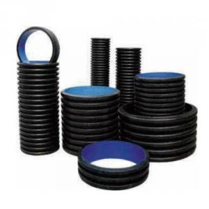 Double Wall Corrugated PE Pipe Plastic Pipe for Water Supply