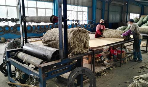 Mineral/Stone/Rock Wool Pipe Production Line System 1