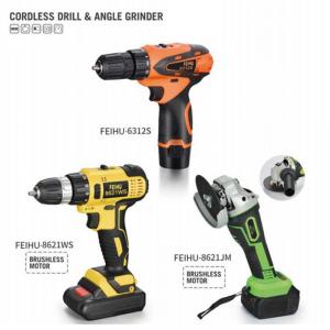 Portable Rechargeable Cordless Drill Angle Grinder Brushless Motor System 1