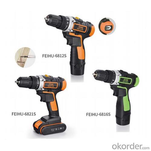 Cordless Drill GS/CE/UL Electric Power Tools Battery  Techargeable Tool System 1