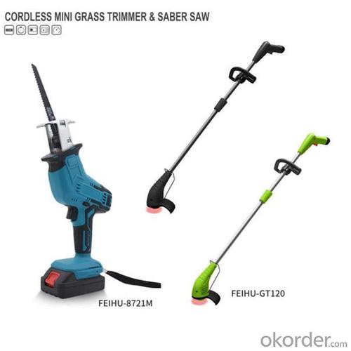 Cordless MINI Grass Trimmer & Saber Saw Portable Rechargeable Electric Power Tools System 1