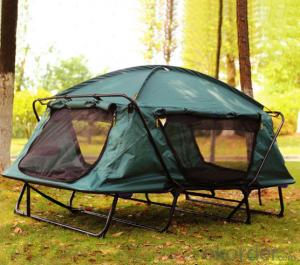 Folding 2 Person Waterproof Smart  Camping Tents Outdoor Hiking Tent Above Off the Ground