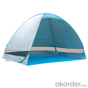 3-4 person UV protect Beach tent One Step Pop Up tent System 1