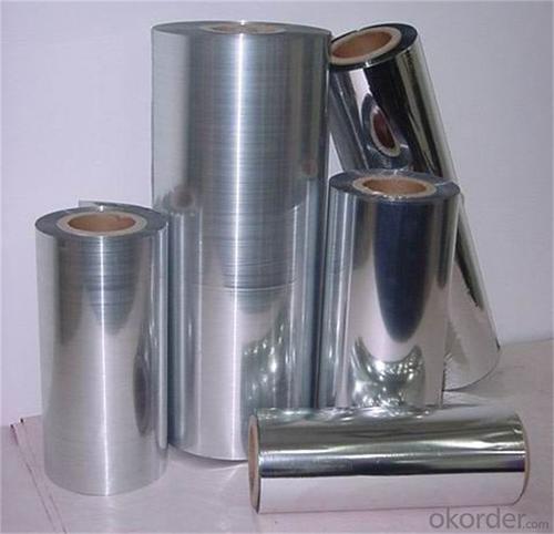Aluminium Coated Pet Film Metalizing Aluminum Mylar Mpet Film Moisture Proof Film System 1