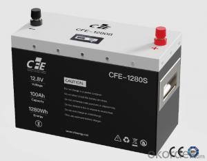 CNBM-CFE 12.8V 100 AH LITHIUM BATTERY FROM CHINA