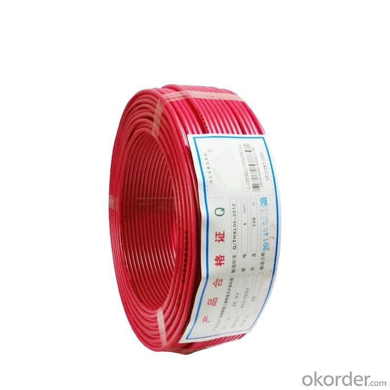 Cu Pvc Copper Conductor Pvc Insulated Eletric Wire V Bv Real Time Quotes