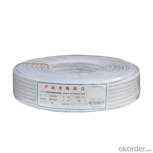 Cu/PVC/PVC   Flexible Copper Conductor  PVC Insulated PVC Jacket Eletric Wire System 1