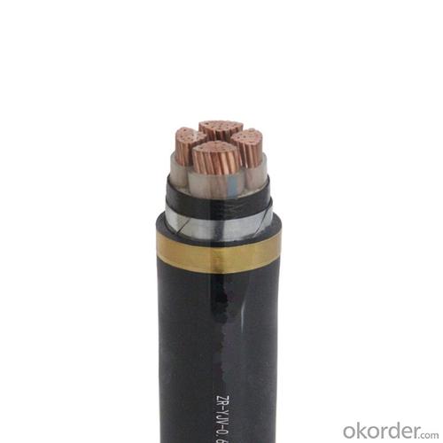 CU/XLPE/PVC/STA/PVC Copper conductor XLPE  insulated  Steel Tape Armoured Power cable , 0.6/1KV, System 1