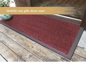 Mobile Cut Pile Door Mat High Quality Mat From China 2021 Hot Mat