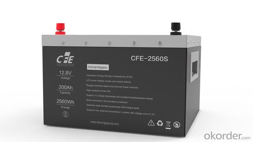 Residential ESS CFE-2560S 12.8V 200Ah 2560Wh System 1