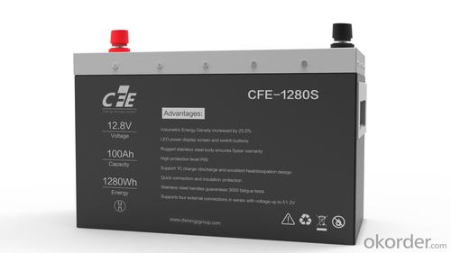 Residential ESS CFE-1280S 12.8V 100Ah 1280Wh System 1