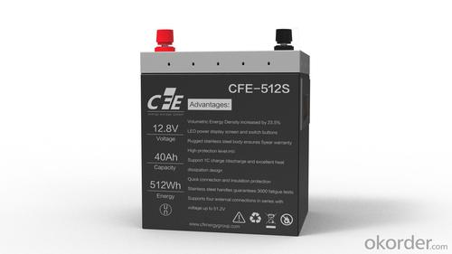 Residential Battries ESS CFE-512S 12.8V 40Ah 512Wh System 1