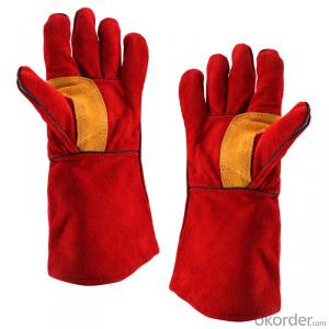 Welding protective gloves