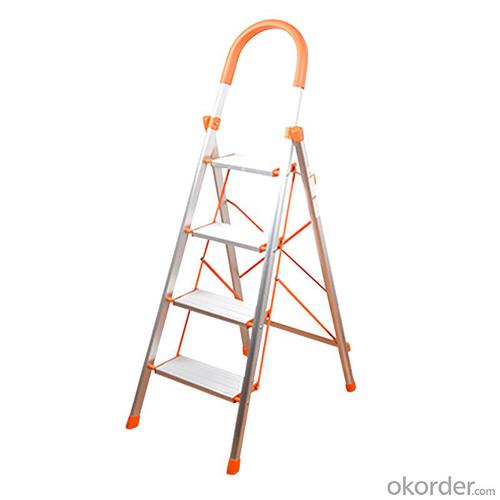 Wide tread 4-layer aluminum ladder System 1