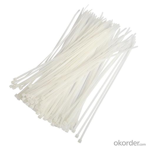 Nylon cable tie 2.5*100mm 100 pieces/pack white System 1