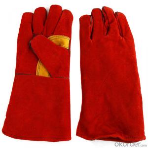 Welding protective gloves