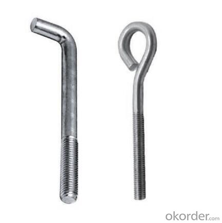 Stainless steel Anchor Bolts Foundation Bolt