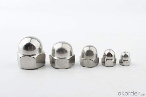304 316 Stainless Steel DIN1587 Round Head Nut Cap System 1