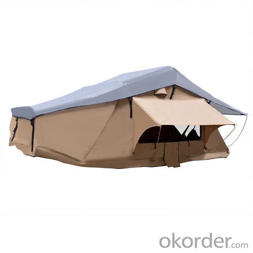 Windproof Waterproof Camping Soft Shell Roof Top Tent System 1