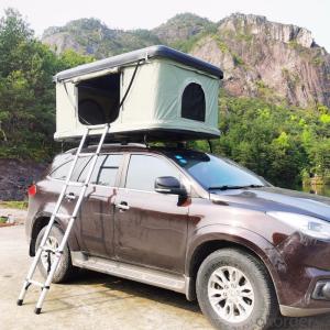 Auto Camping Aluminum Hard Shell Roof Top Tent For Camping With Free Ladder