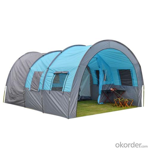 Multi-person Tunnel Tent for 4-8 Person Large Space System 1