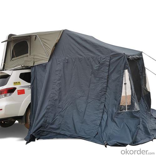 Truck Camping Car Roof Top Tent Outdoor Hiking Car rooftop tent Family Side Tent System 1