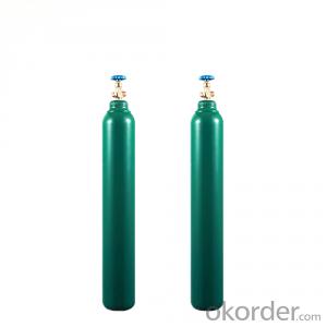 Aprobación DOT 30L/40L/43.3L/48.8L/50L Nitrógeno/Argón/CO2/Oxígeno Cilindro de gas de alta presión