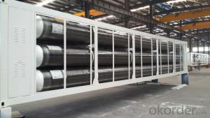ADR/RID/IMDG MEGC Composite tube trailers Skid GTM Storage Skid CNG He H2 Gases