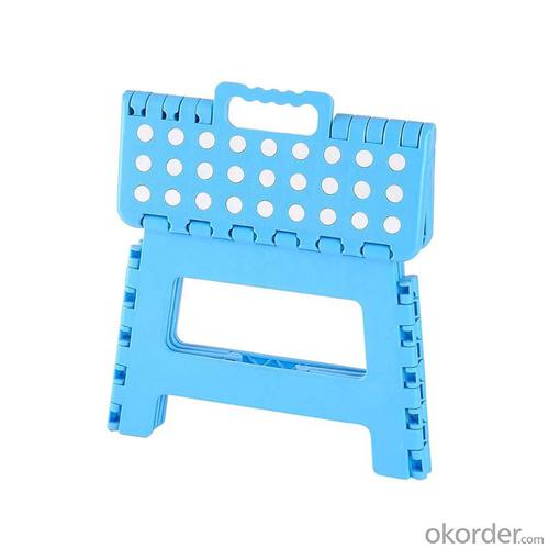 Small Plastic Folding Step Stool Wholesale price System 1