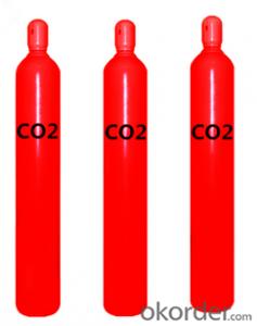 Cilindro de gás de combate a incêndio de CO2 econômico de 45 kg