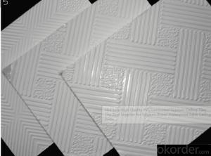 Hot Sale High Quality PVC Laminated Gypsum Ceiling Tiles