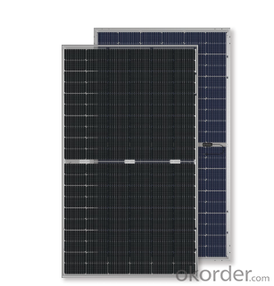 Jetion Solar Panel 375W Half Cell PERC Bifacial Solar PV Module Price 9BB MBB China Factory System 1