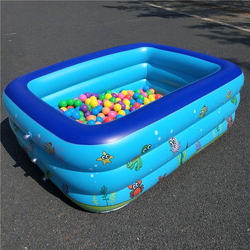 Embossed Inflatable Swimming Pool Domestic Outdoor Pool System 1