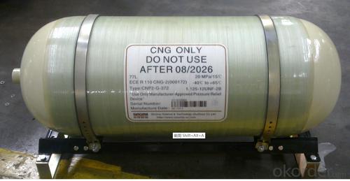 ISO11439 ECER110 Type 2 composite CNG cylinders NGV cylinder GNV cylinder System 1