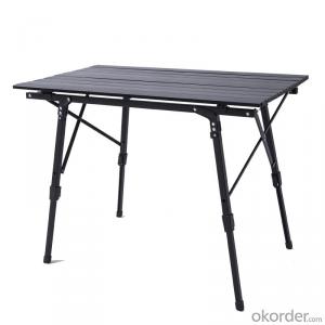 Outdoor Lifting and Folding Table Adjustable Leisure Picnic Tables with Aluminum Alloy Structure