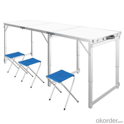 Aluminum Folding Table Portable Indoor Outdoor Picnic Party Camping Table for Garden System 1