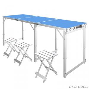 Aluminum Folding Table Portable Indoor Outdoor Picnic Party Camping Table for Garden