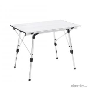 Outdoor Lifting and Folding Table Adjustable Leisure Picnic Tables with Aluminum Alloy Structure