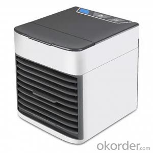 LED Light Personal Mini Air Cooler for Office and Room USB Air Conditioner Fan