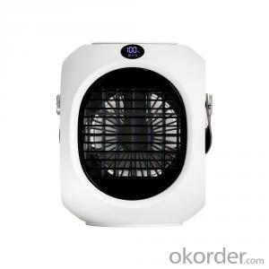 Portable cooling head portable fan desktop spray small cooling fan