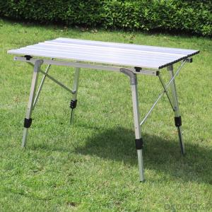 Outdoor Lifting and Folding Table Adjustable Leisure Picnic Tables with Aluminum Alloy Structure