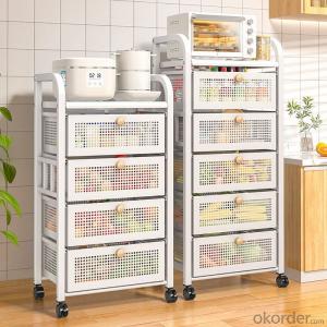 Drawer type Multifunctional Vegetable Kitchen Storage Rack