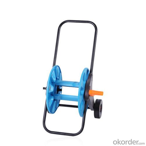 Hand-pushed Water Hose with Wheels for Garden System 1