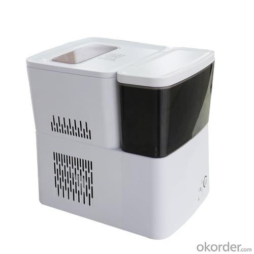Small Portable Ice Maker Outdoor Party Camping Ice Machine Flip Removable Ice Basket System 1