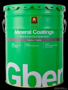 GBER Water-based inorganic mineral floor coating
