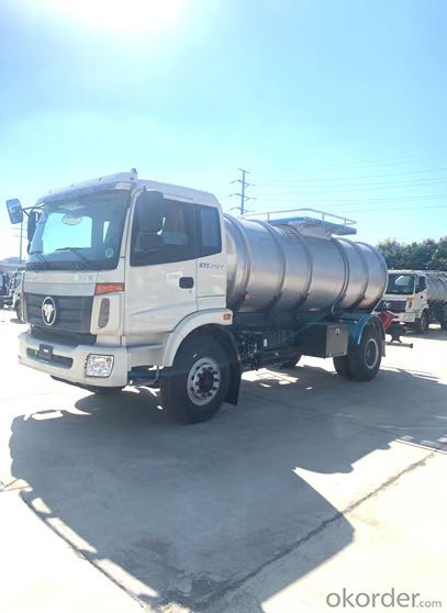 FOTON 10M³stainless steel refueling truck System 1