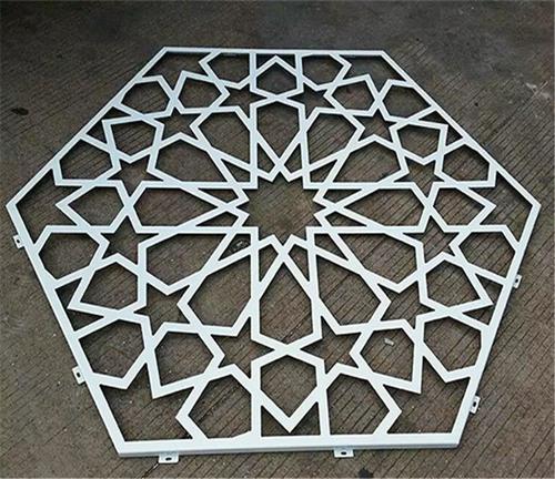 Aluminum Engraved Cladding  Curtain Wall  panel System 1