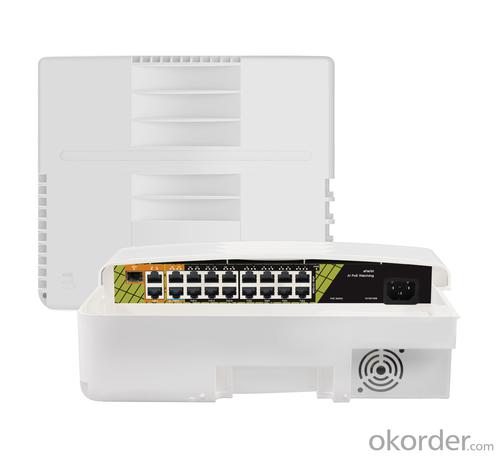 poe switch for AP and CCTV system gigabit waterproof ethernet switch with watchdog System 1