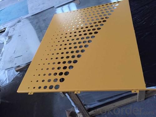 Super Durable aluminum hole punching panel System 1