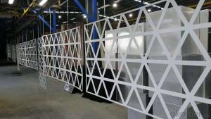 Super durable polyester powder coating aluminum panel